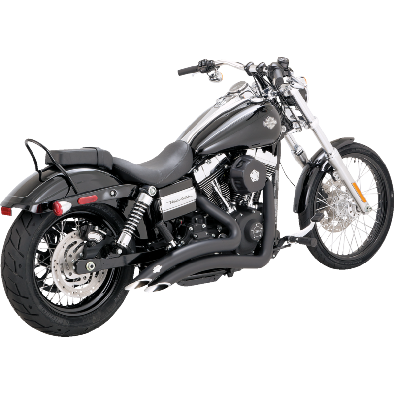 VANCE AND HINES BIG RADIUS 2:2 EXHAUST HARLEY DAVIDSON DYNA