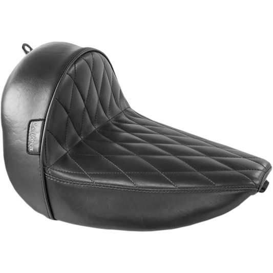 LEPARA CAFE SOLO SEAT BLACK DIAMOND HARLEY FLS 16-17 MODELS