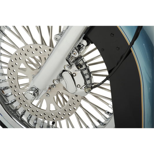 CHROME FRONT CALIPER ASSY HARLEY DAVIDSON SOFTAILS 00-07