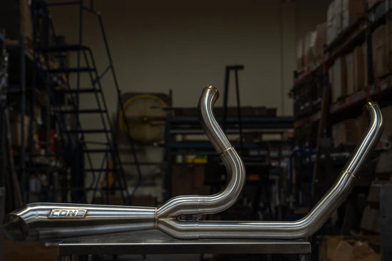CONE PERFORMANCE 2:1 BREAKAWAY PERF EXHAUST HARLEY BAGGER 17-26 - The Speed Shop Canada
