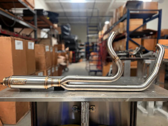 CONE PERFORMANCE 2:1 JESSE  PERF EXHAUST HARLEY BAGGER 17-26