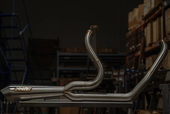 CONE PERFORMANCE 2:1 SWEEPER PERF EXHAUST HARLEY SOFTAILS 18-26 - The Speed Shop Canada