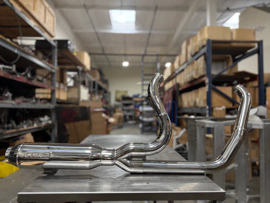 CONE PERFORMANCE 2:1 JESSE  PERF EXHAUST HARLEY BAGGER 17-26