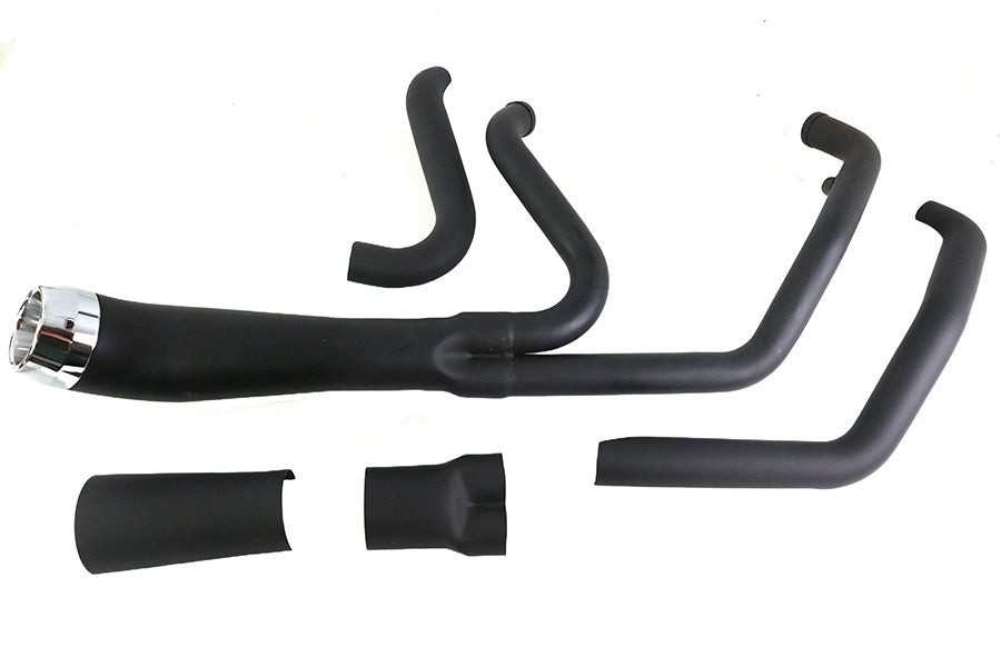 VT CYCLONE 2:1 EXHAUST PIPE HARLEY DAVIDSON BAGGERS 86-16 - The Speed Shop Canada