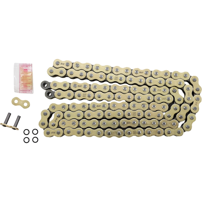 DID 530 VX3 GOLD MOTORCYCLE CHAIN - The Speed Shop Canada