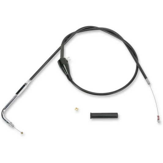 DRAG PERFORMANCE BLACK IDLE CABLES HARLEY DAVIDSON MODELS