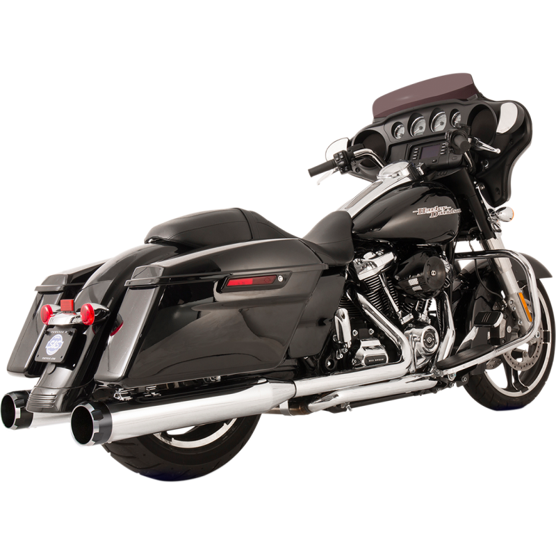 S&S CYCLE EL DORADO TRUE DUAL EXHAUST HARLEY DAVIDSON BAGGERS 09-25