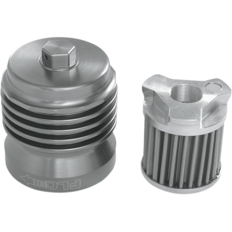 FLO RACING STAINLESS REUSABLE OIL FILTERS METRIC BIKE MODELS - The Speed Shop Canada