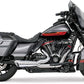 FREEDOM EXHAUST CHROME COMBAT 2:1 SHORTY HARLEY BAGGER 17-25 - The Speed Shop Canada