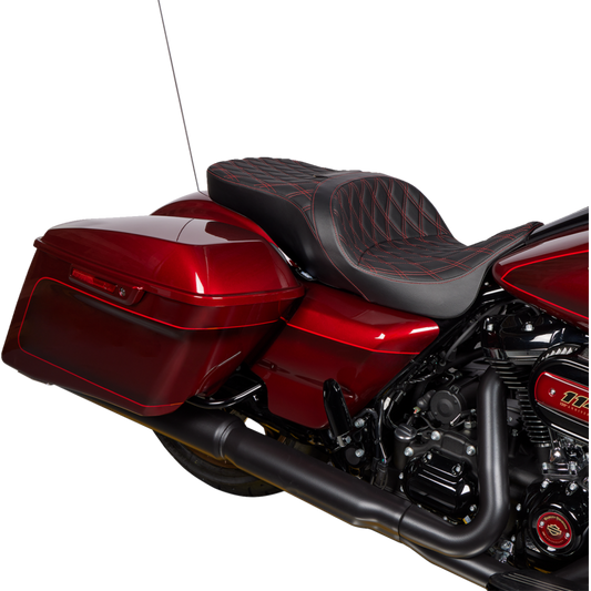 DRAG FREEDOM TOURING 2 UP SEATS HARLEY BAGGERS 09-23