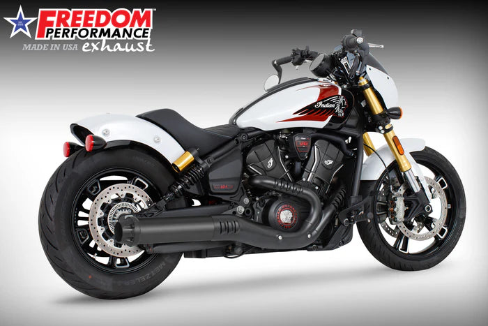FREEDOM 4" CLASSIC SLIP ON MUFFLER INDIAN SCOUT MODEL 2025 - The Speed Shop Canada