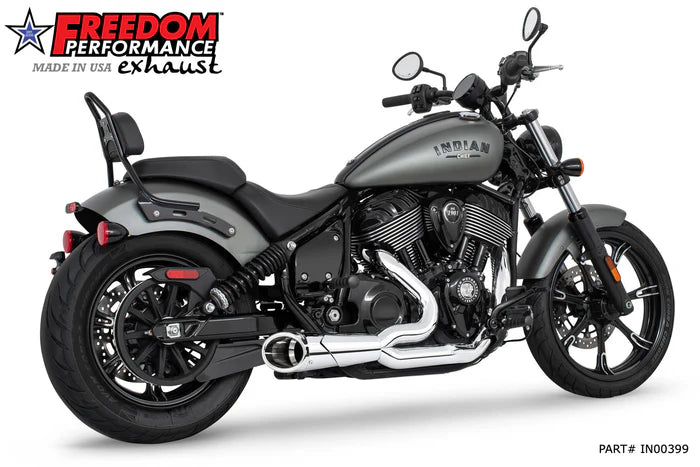 FREEDOM EXHAUST 2:1 COMBAT SHORTY INDIAN CHIEF 21-25 - The Speed Shop Canada