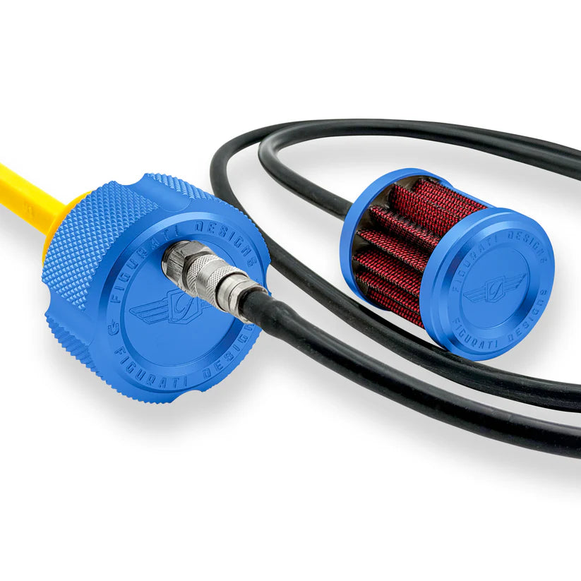 FIGURATI DESIGN VENTED MAGNETIC DIPSTICK HARLEY BAGGERS 17-26 - The Speed Shop Canada