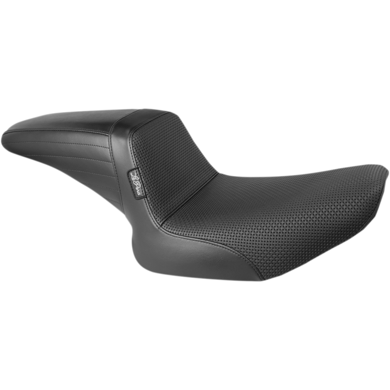 LEPARA KICKFLIP SEAT BLACK HARLEY FXR