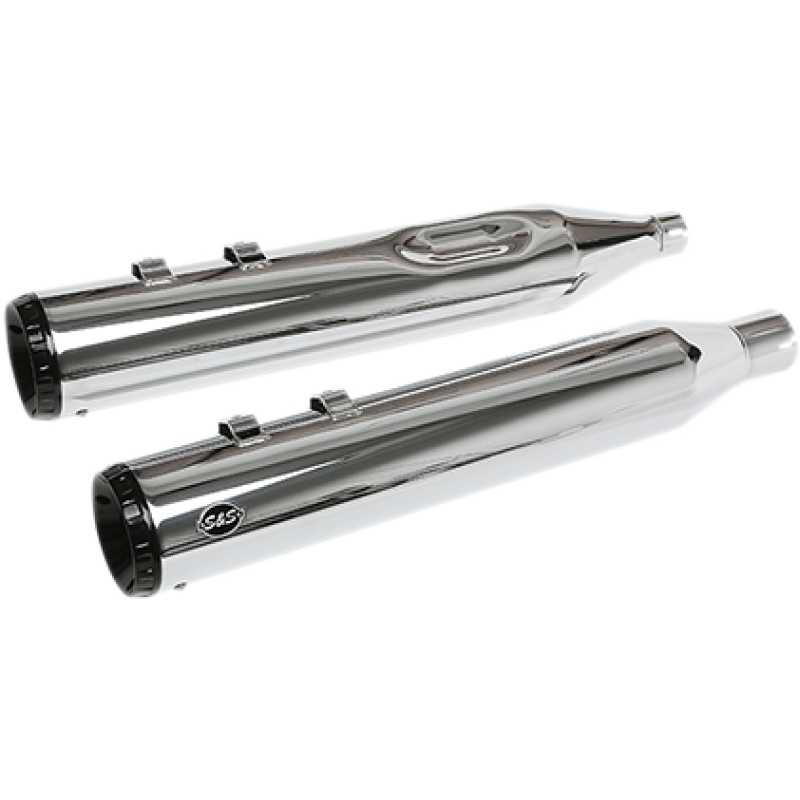 S&S CYCLE GNX 4.5" MUFFLERS HARLEY DAVIDSON BAGGERS 97-25