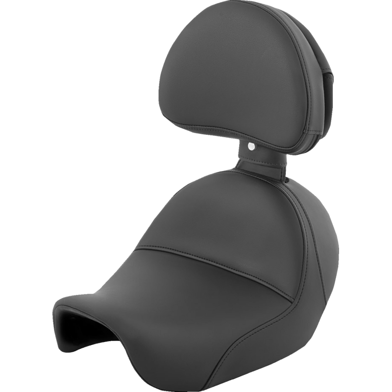 SADDLEMEN HEELS DOWN SOLO SEAT WITH BR HARLEY DAVIDSON DYNA 06-17 - The Speed Shop Canada
