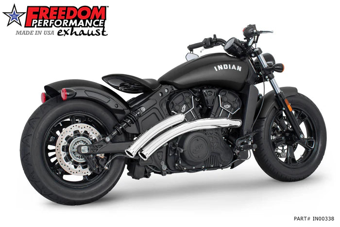 FREEDOM EXHAUST RADICAL RADIUS 14-24 INDIAN SCOUT