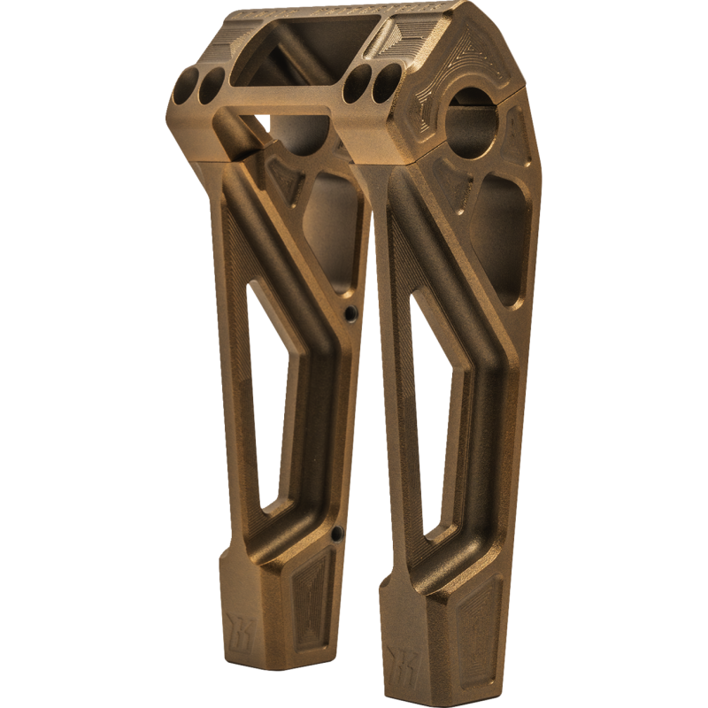 KODLIN FASTBACK HUD RISERS BRONZE HARLEY DAVIDSON SOFTAIL 18-25