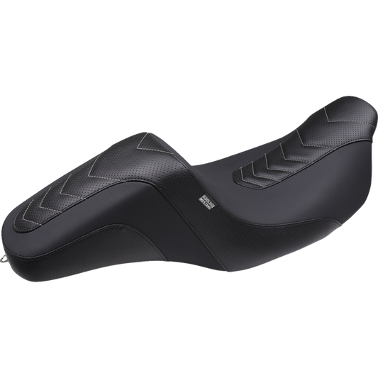 MUSTANG KODLIN SQUAREBACK SEAT HARLEY DAVIDSON BAGGERS 08-23