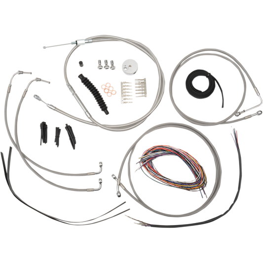 LA CHOPPERS HANDLEBAR CABLE INSTALL KITS HARLEY BAGGERS