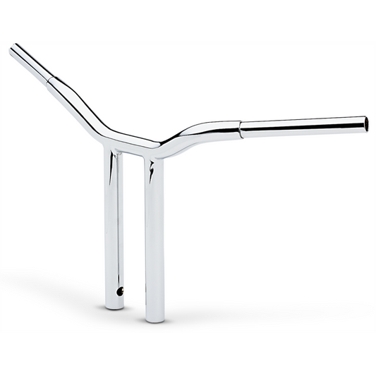 LA CHOPPERS 14" CHROME MX BARS 1.25" HARLEY DAVIDSON