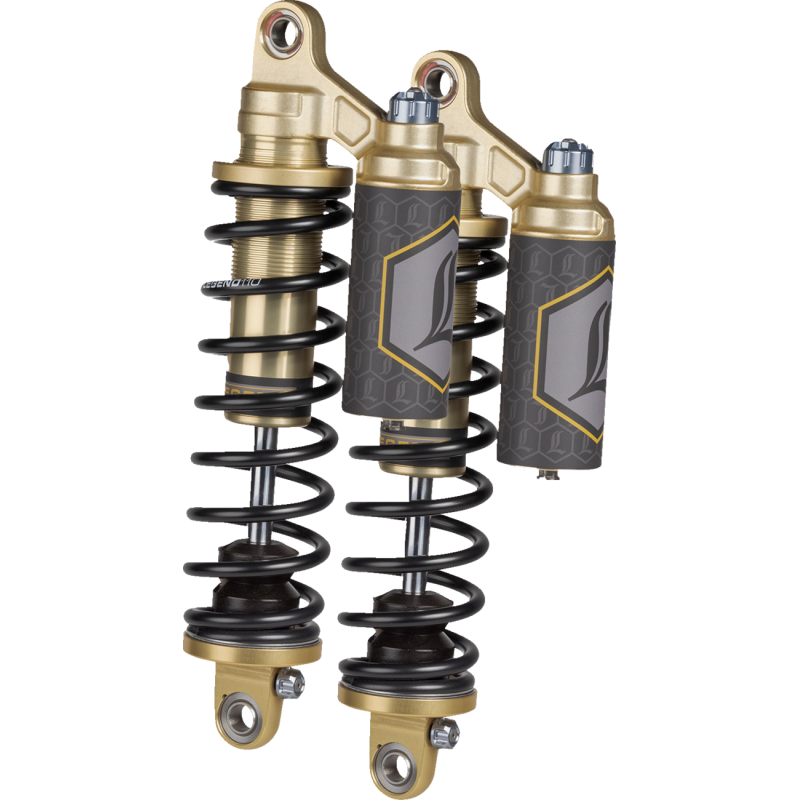 LEGEND PIGGYBACK SHOCKS 13" HD GOLD HARLEY DAVIDSON MODELS