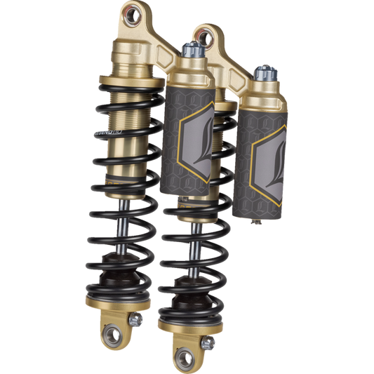 LEGEND PIGGYBACK SHOCKS 13" HD GOLD HARLEY DAVIDSON MODELS