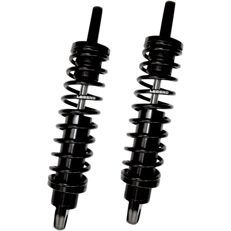 LEGEND 13" HD BLACK REVO SHOCKS HARLEY DAVIDSON MODELS - The Speed Shop Canada