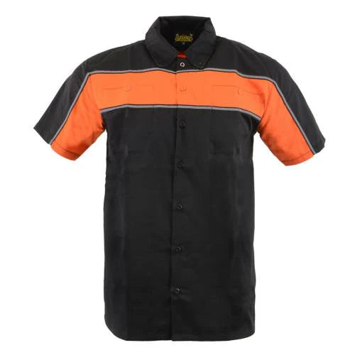 MILWAUKEE LEATHER CLASSIC BUTTON HEAVY WORK SHOP SHIRTS - The Speed Shop Canada