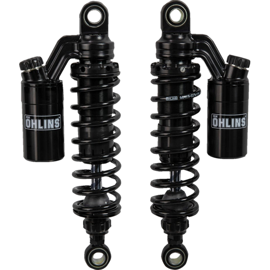 OHLINS BLACKLINE PIGGYBACK SHOCKS HARLEY DAVIDSON DYNA MODELS 91-17