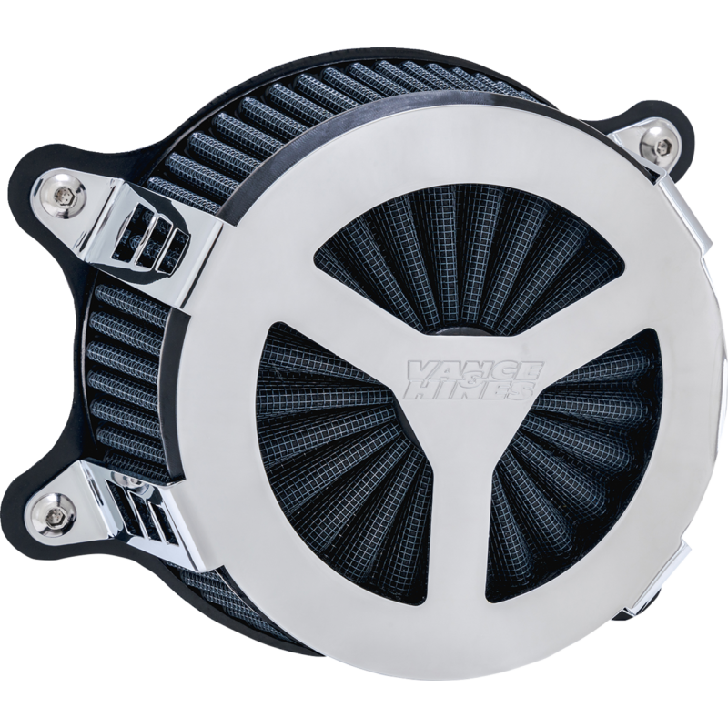 VANCE AND HINES BLACK V02 RADIANT 3 AIR FILTER KIT HARLEY DAVIDSON MODELS - The Speed Shop Canada
