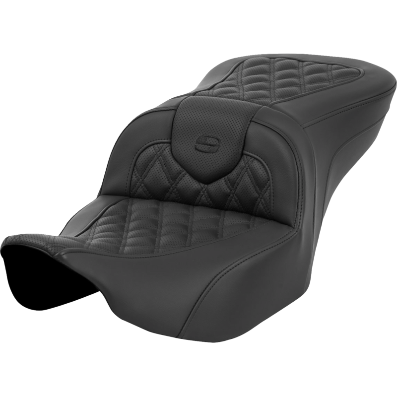 SADDLEMEN ROAD SOFA BLACK EXT REACH L/S 24-25 HARLEY DAVIDSON