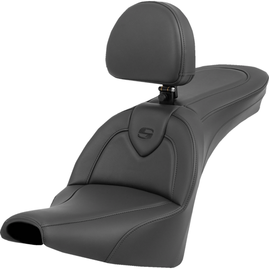 SADDLEMEN ROAD SOFA BLACK HARLEY DAVIDSON SOFTAILS 18-26