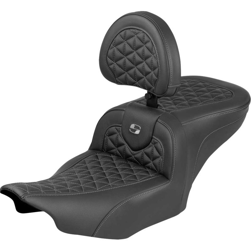 SADDLEMEN ROAD SOFA L/S WITH BACKREST 24-25 HARLEY DAVIDSON BAGGERS