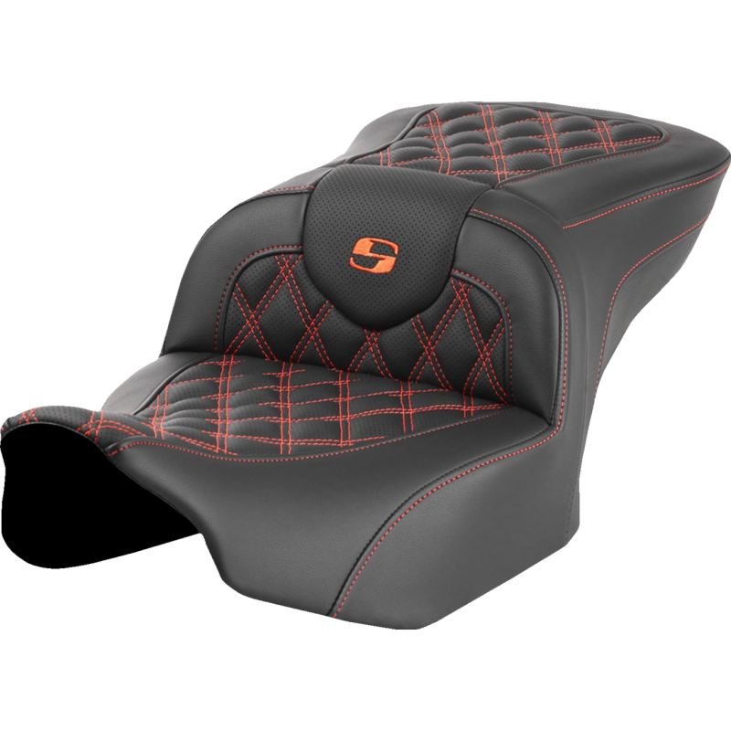 SADDLEMEN ROAD SOFA ORANGE L/S 24-25 HARLEY DAVIDSON BAGGERS