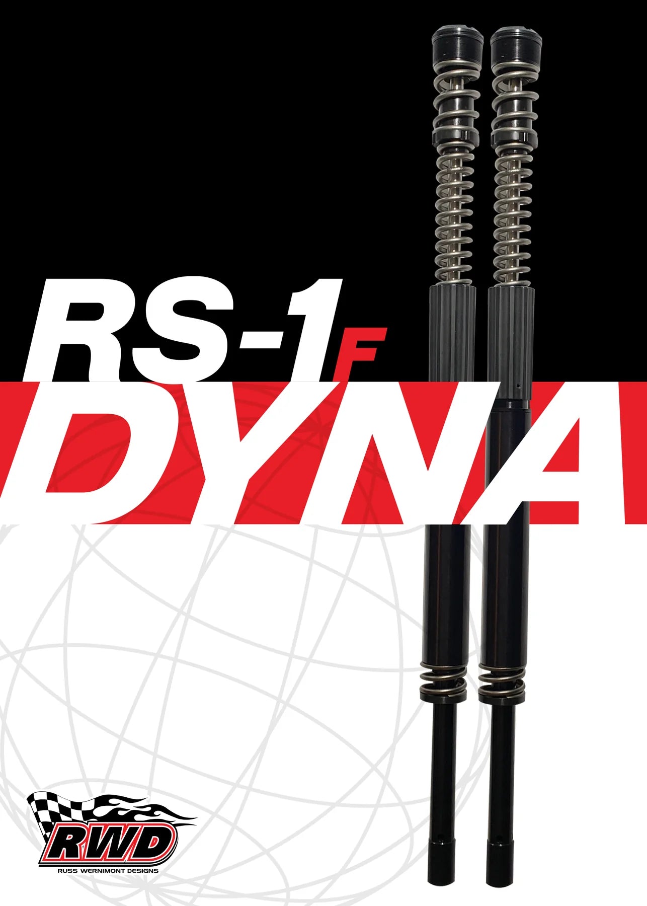 RWD RS-1F CARTRIDGE SYSTEM HARLEY DYNA 06-17