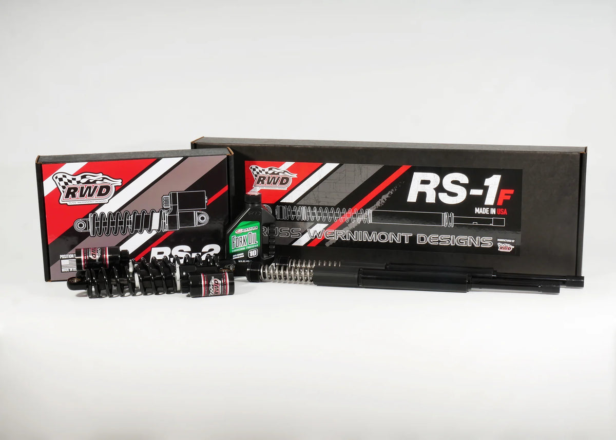 R Package Rwd RWD FULL SUSPENSION PACKAGE RS2/RS1-F HARLEY DAVIDSON DYNA MODELS