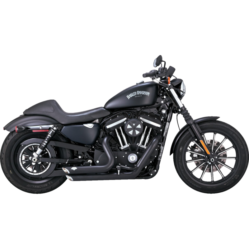 VANCE AND HINES SHORT SHOTS STAGGERED PCX EXHAUST HARLEY SPORTSTER 14-24