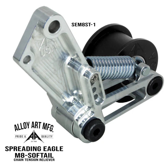 ALLOY ART SPREAD EAGLE CHAIN TENSIONER HARLEY DAVIDSON SOFTAIL 18-25 - The Speed Shop Canada