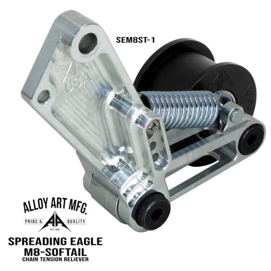 ALLOY ART SPREAD EAGLE CHAIN TENSIONER HARLEY DAVIDSON SOFTAIL 18-25 - The Speed Shop Canada