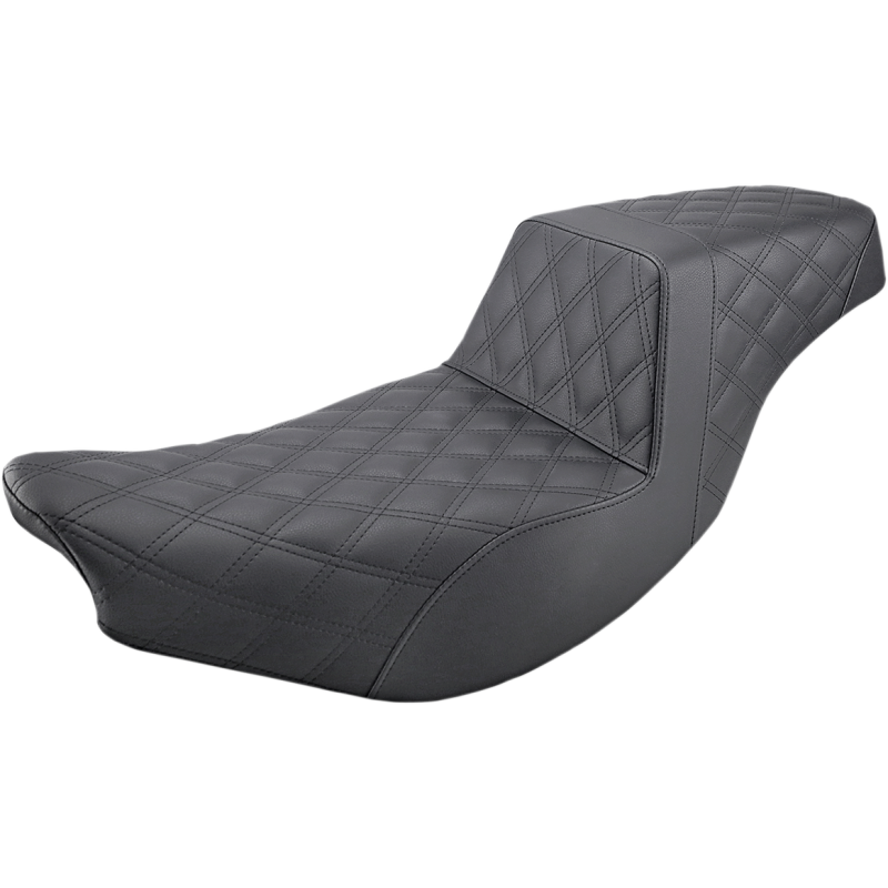 SADDLEMEN STEP UP SEAT BLACK L/S INDIAN TOURING MODELS 14-21