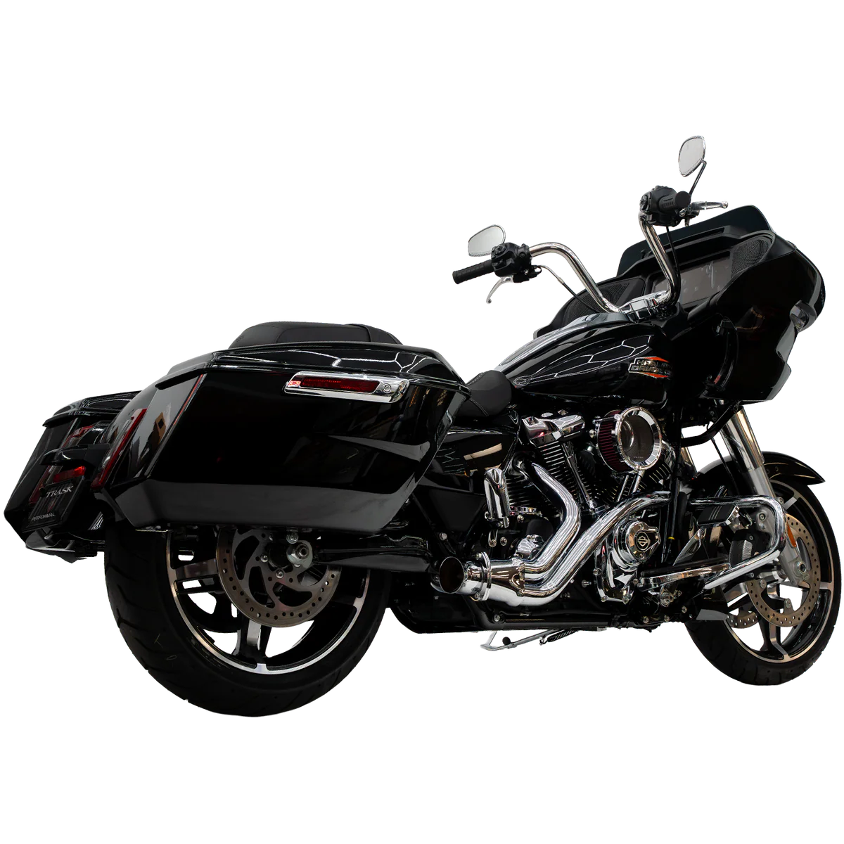 TRASK PERFORMANCE BMF 2:1 EXHAUST HARLEY DAVIDSON BAGGERS 99-16