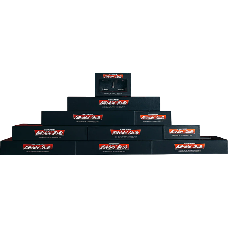 TRASK PERFORMANCE COMPLETE TITANIUM BOLT KIT HARLEY BAGGERS 17-25