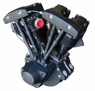 ULTIMA SHOVELHEAD BLACKOUT CRATE ENGINE 96"