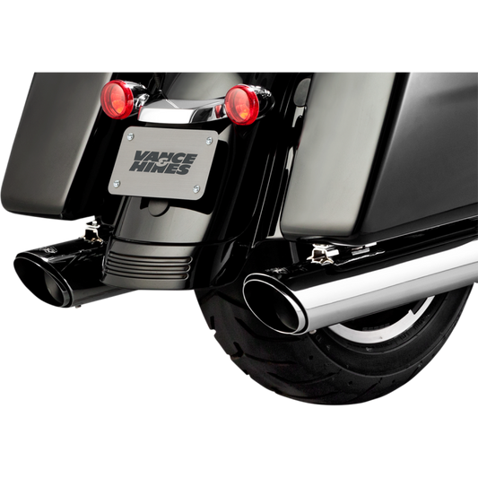 VANCE AND HINES TWIN SLASH MUFFLERS HARLEY DAVIDSON BAGGERS 97-25