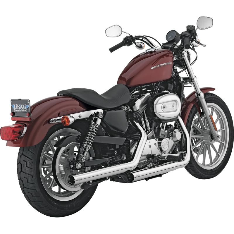 VANCE AND HINES STRAIGHTSHOTS SLIP ON MUFFLERS HARLEY SPORTSTER 04-13