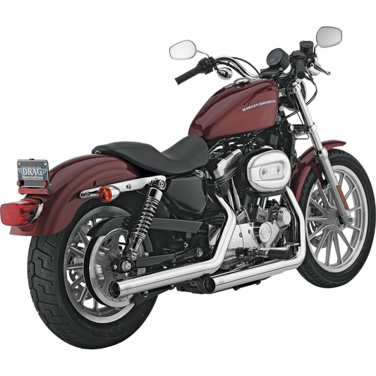 VANCE AND HINES STRAIGHTSHOTS SLIP ON MUFFLERS HARLEY SPORTSTER 04-13