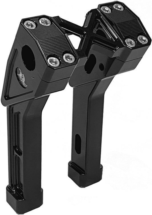 KENS FACTORY KFR-01 Next Level 1-Inch X-Riser with 8-Inch Pullback, Black