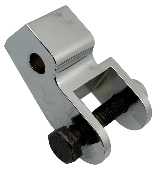 PSR 3-inch lowering link suspension component in silver for Kawasaki motorcycles