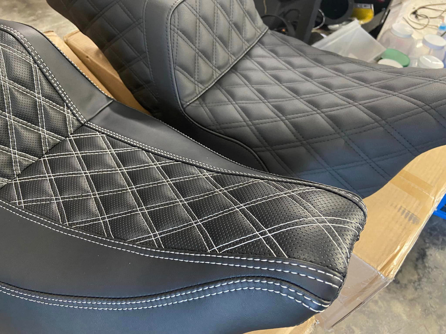 CUSTOM HARLEY BAGGER SEATS 2008-2024